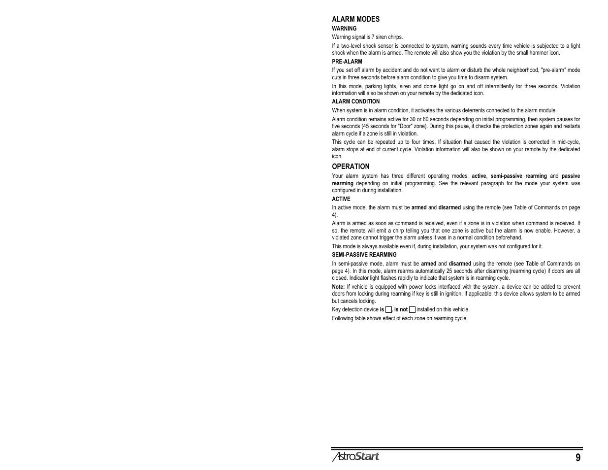 AstroStart 5204 User Manual | Page 11 / 18