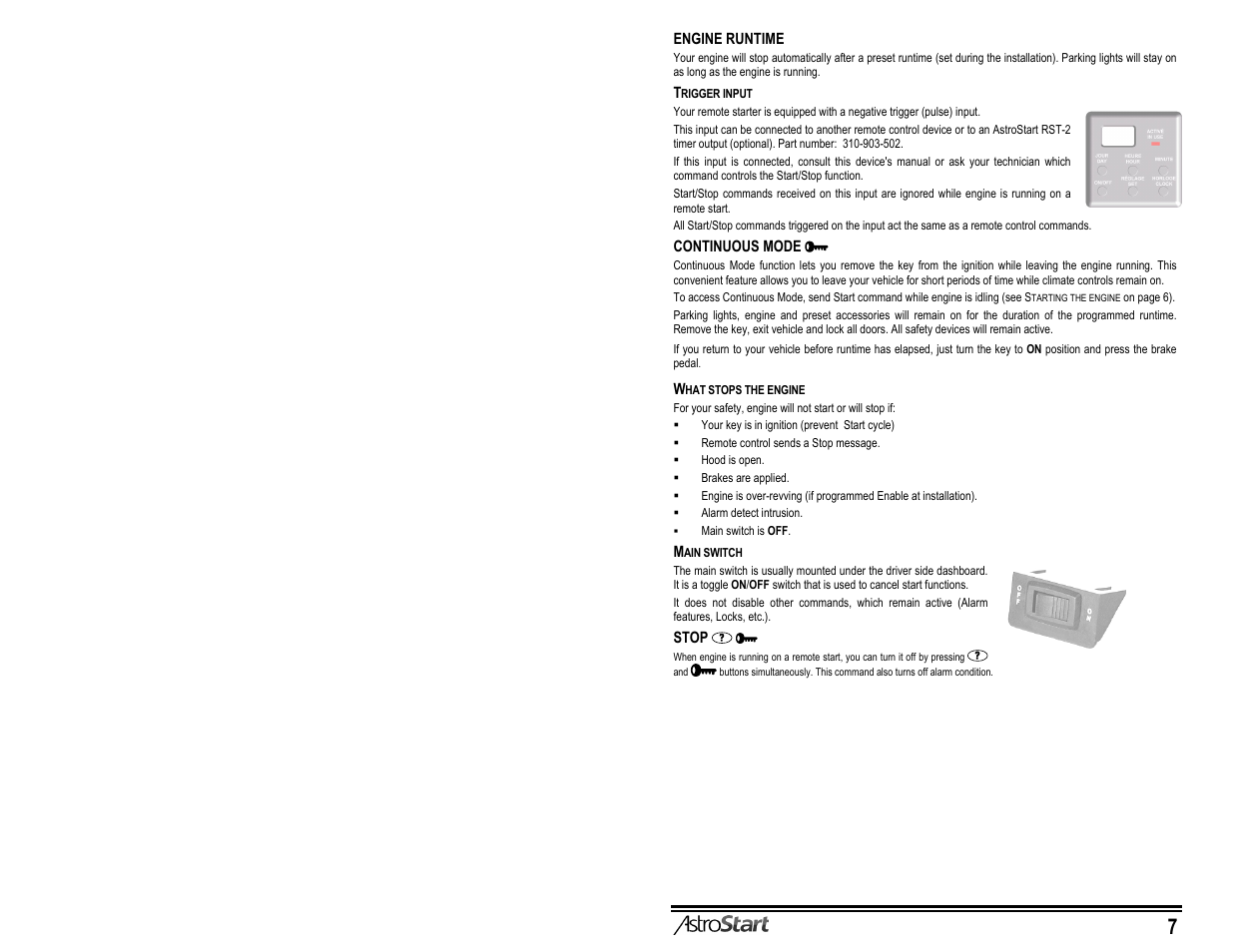 AstroStart 5204 User Manual | Page 9 / 18