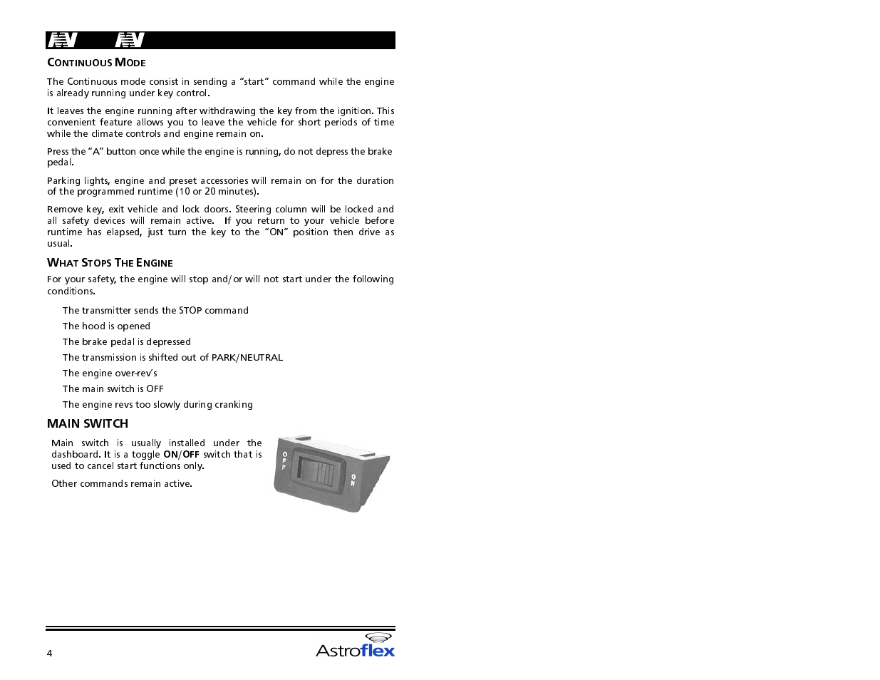 AstroStart MV-801/802 User Manual | Page 6 / 10