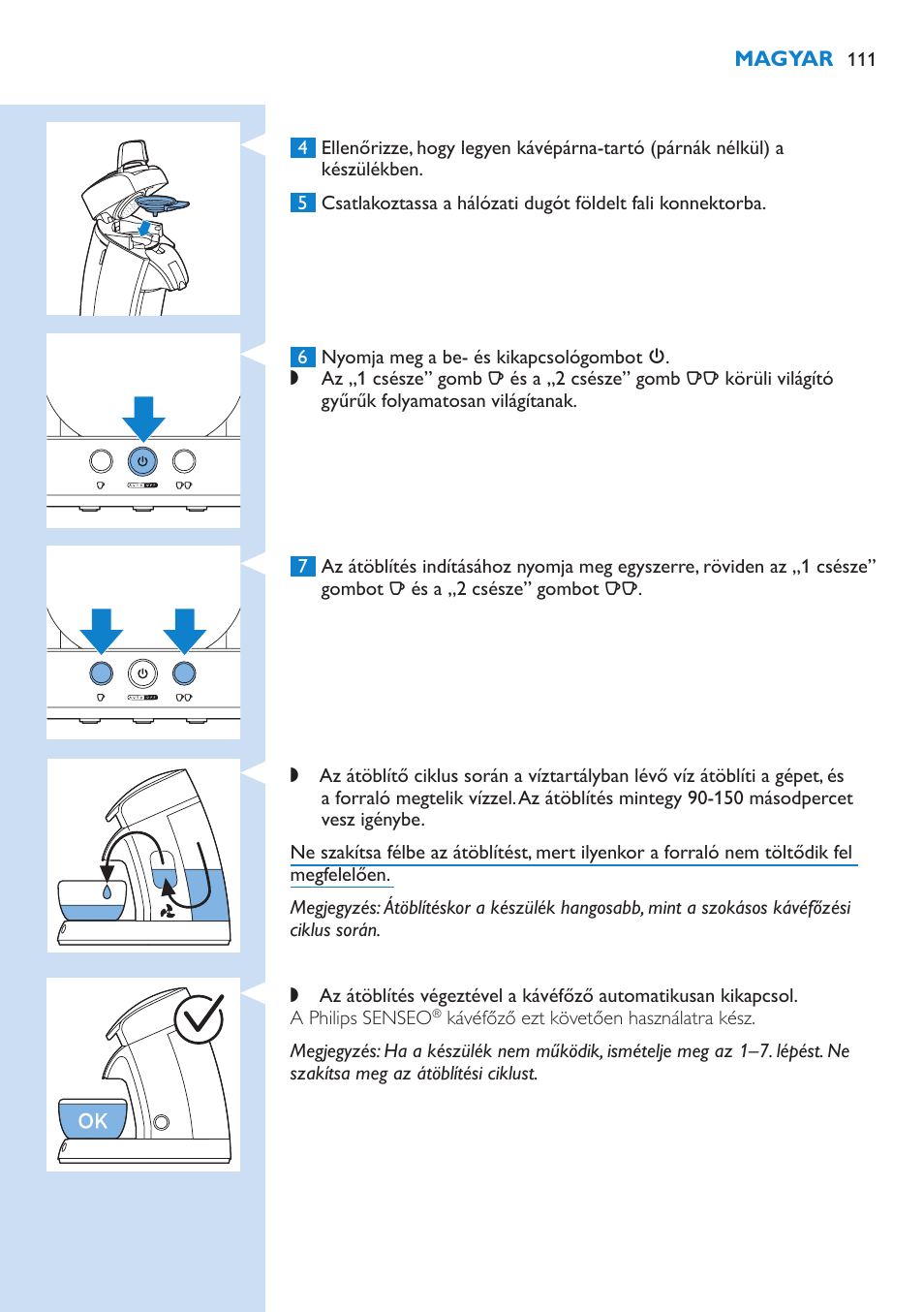 Philips SENSEO® Latte Select Kaffeepadmaschine User Manual | Page 111 / 210