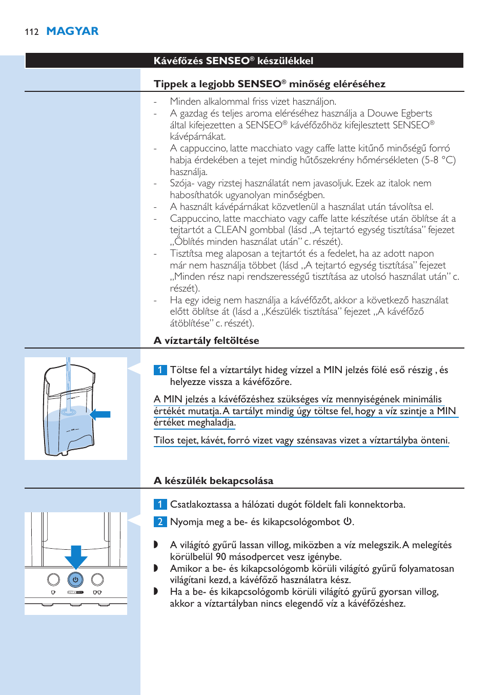 Philips SENSEO® Latte Select Kaffeepadmaschine User Manual | Page 112 / 210