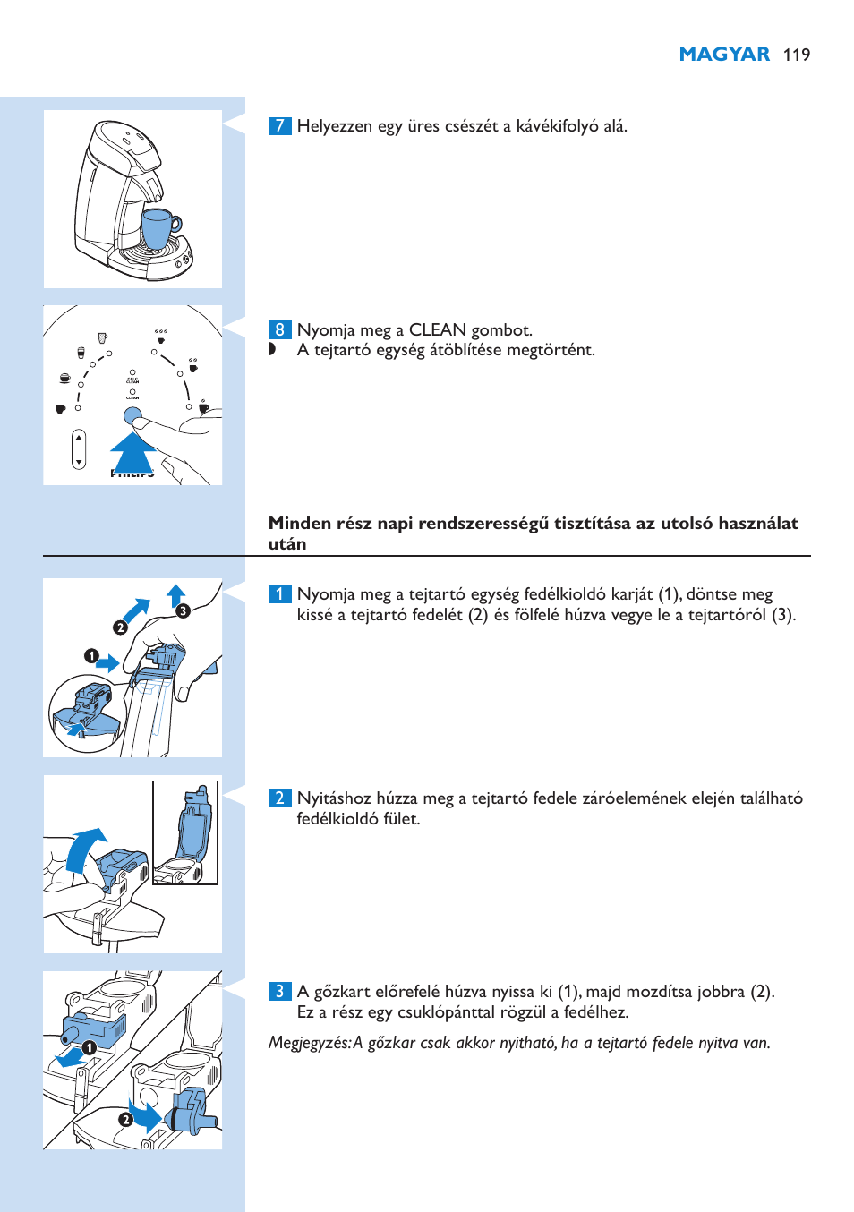 Philips SENSEO® Latte Select Kaffeepadmaschine User Manual | Page 119 / 210