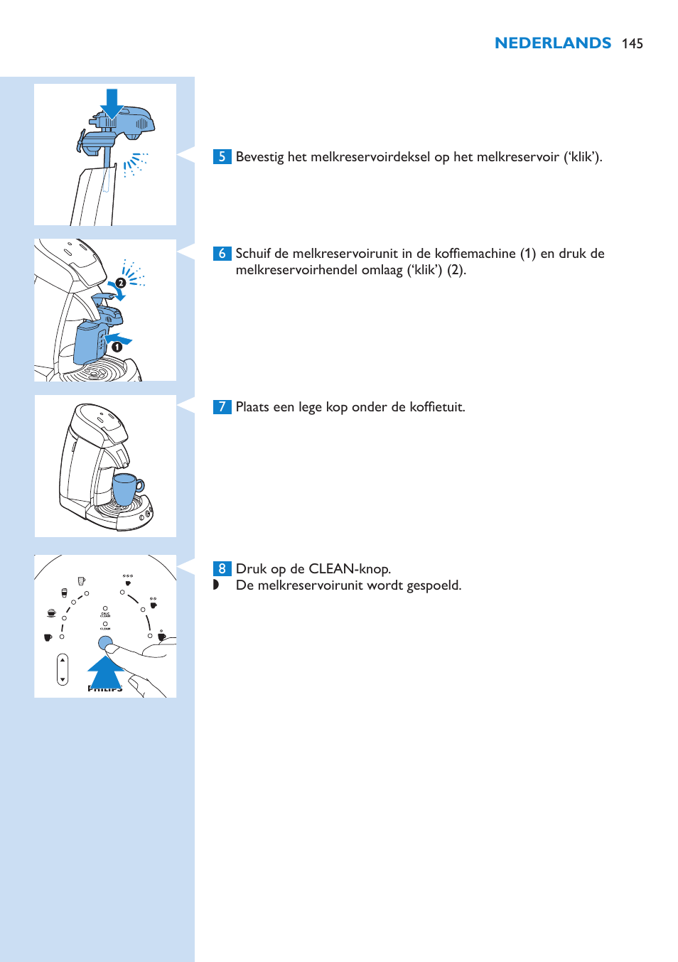 Philips SENSEO® Latte Select Kaffeepadmaschine User Manual | Page 145 / 210