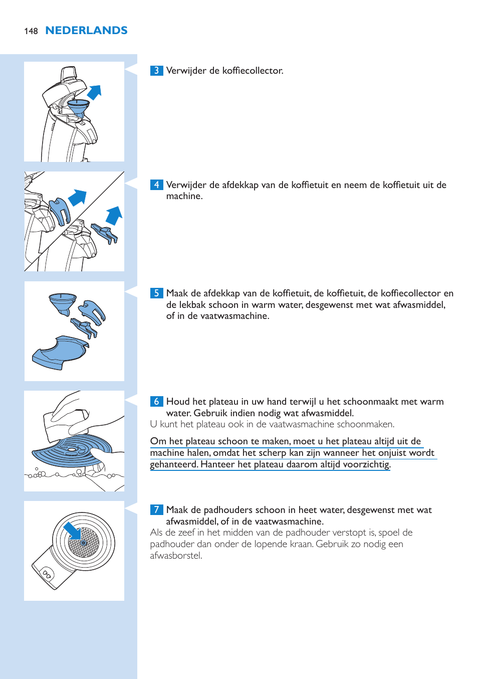 Philips SENSEO® Latte Select Kaffeepadmaschine User Manual | Page 148 / 210