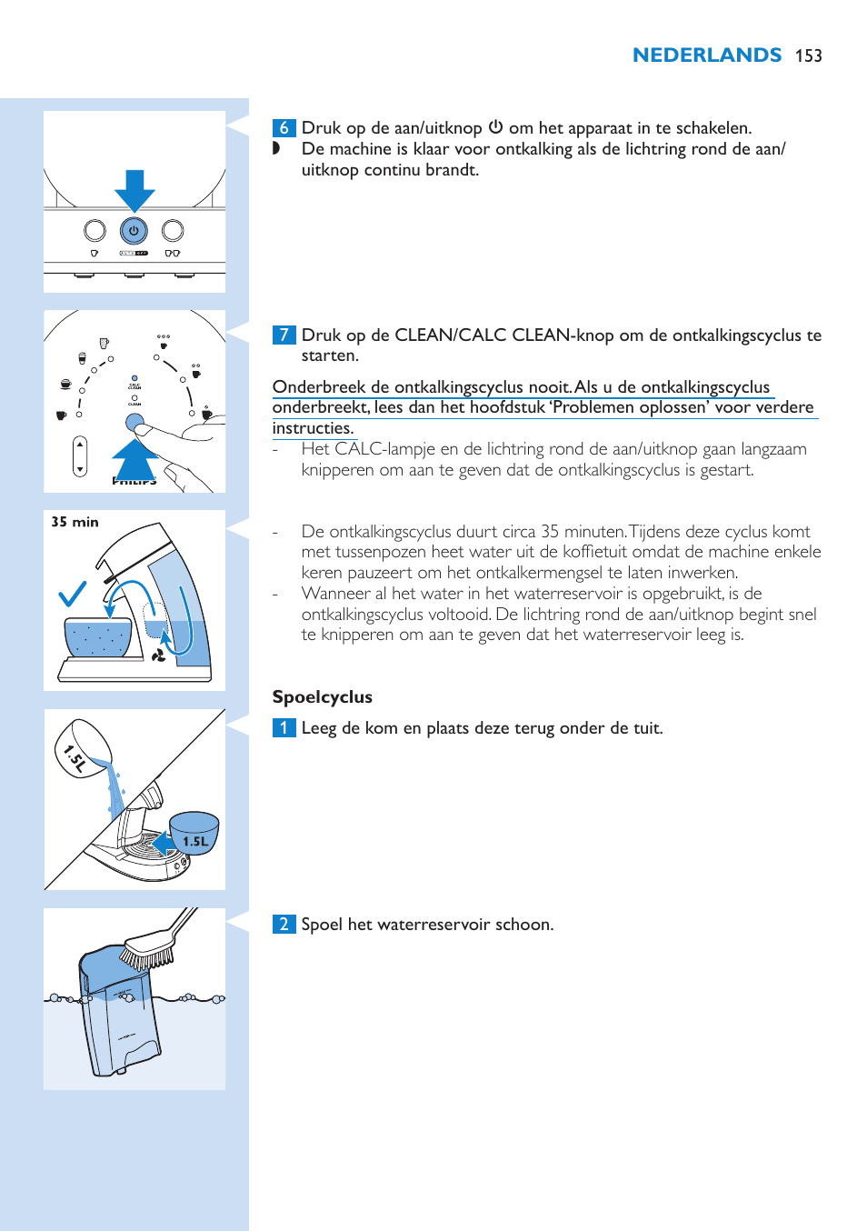 Philips SENSEO® Latte Select Kaffeepadmaschine User Manual | Page 153 / 210