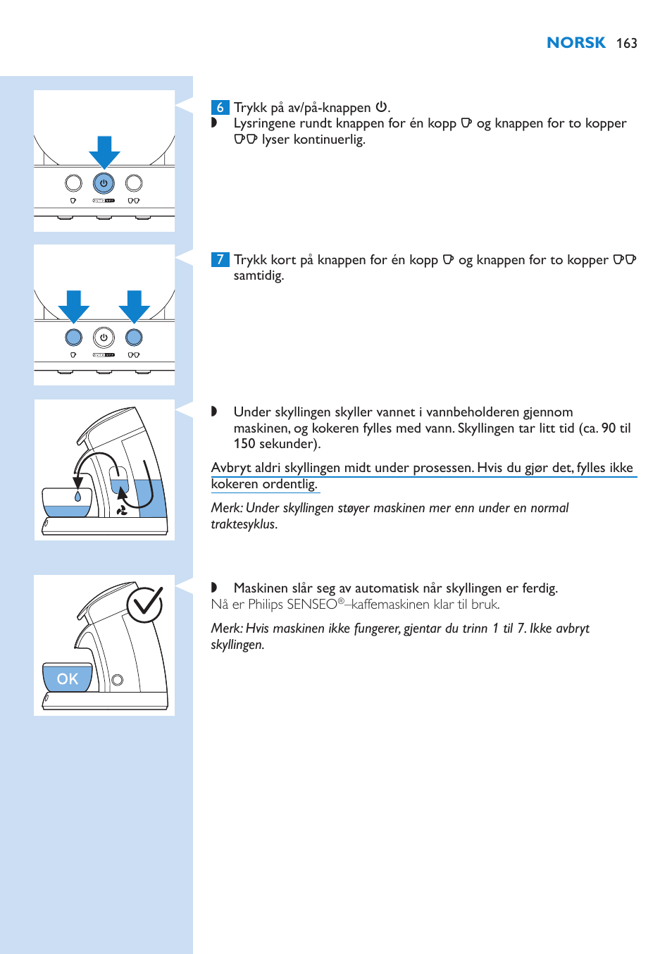 Philips SENSEO® Latte Select Kaffeepadmaschine User Manual | Page 163 / 210