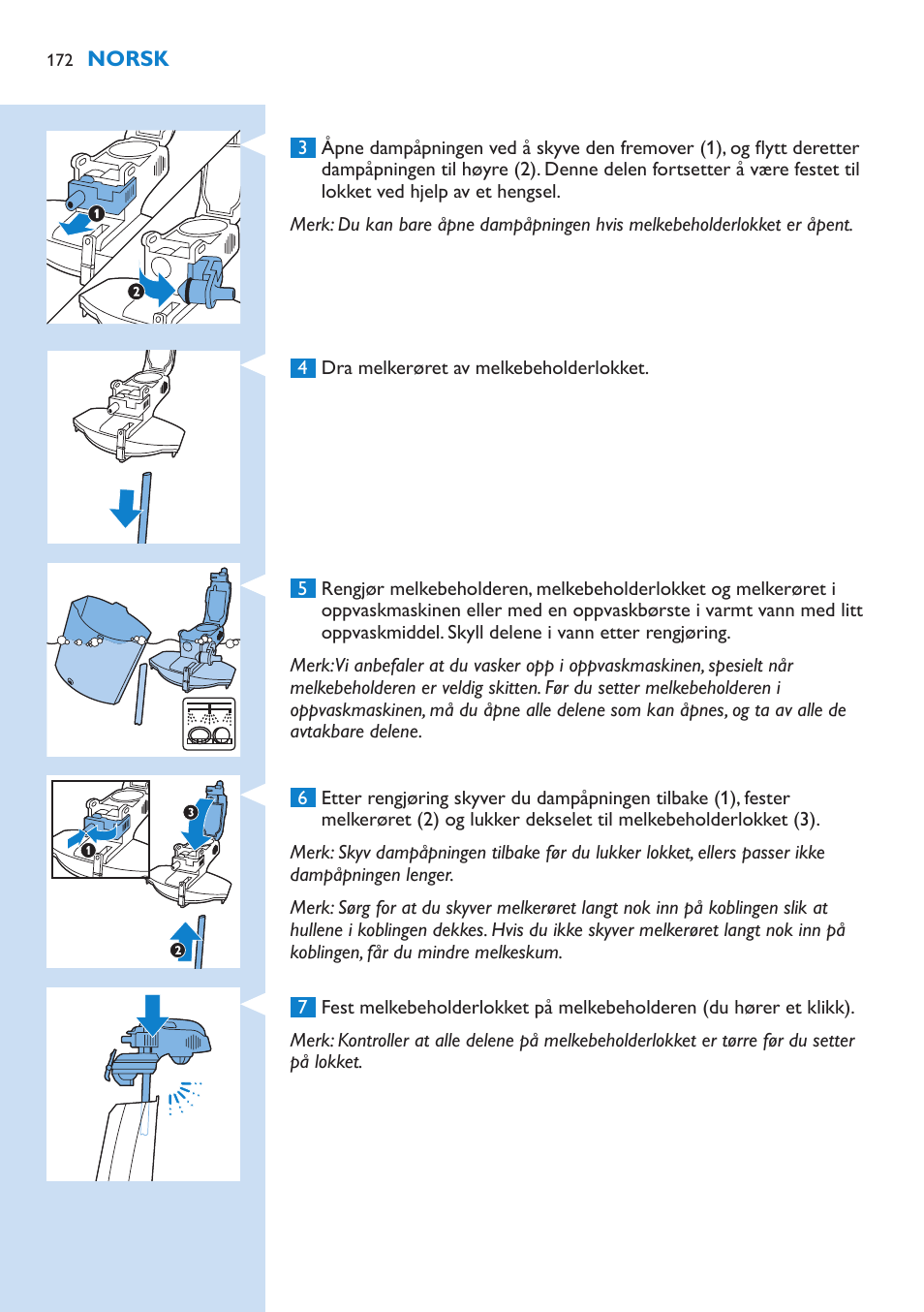 Philips SENSEO® Latte Select Kaffeepadmaschine User Manual | Page 172 / 210
