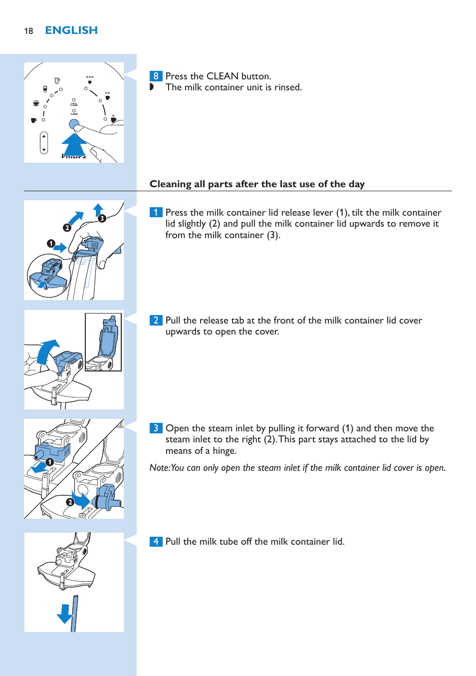 Philips SENSEO® Latte Select Kaffeepadmaschine User Manual | Page 18 / 210