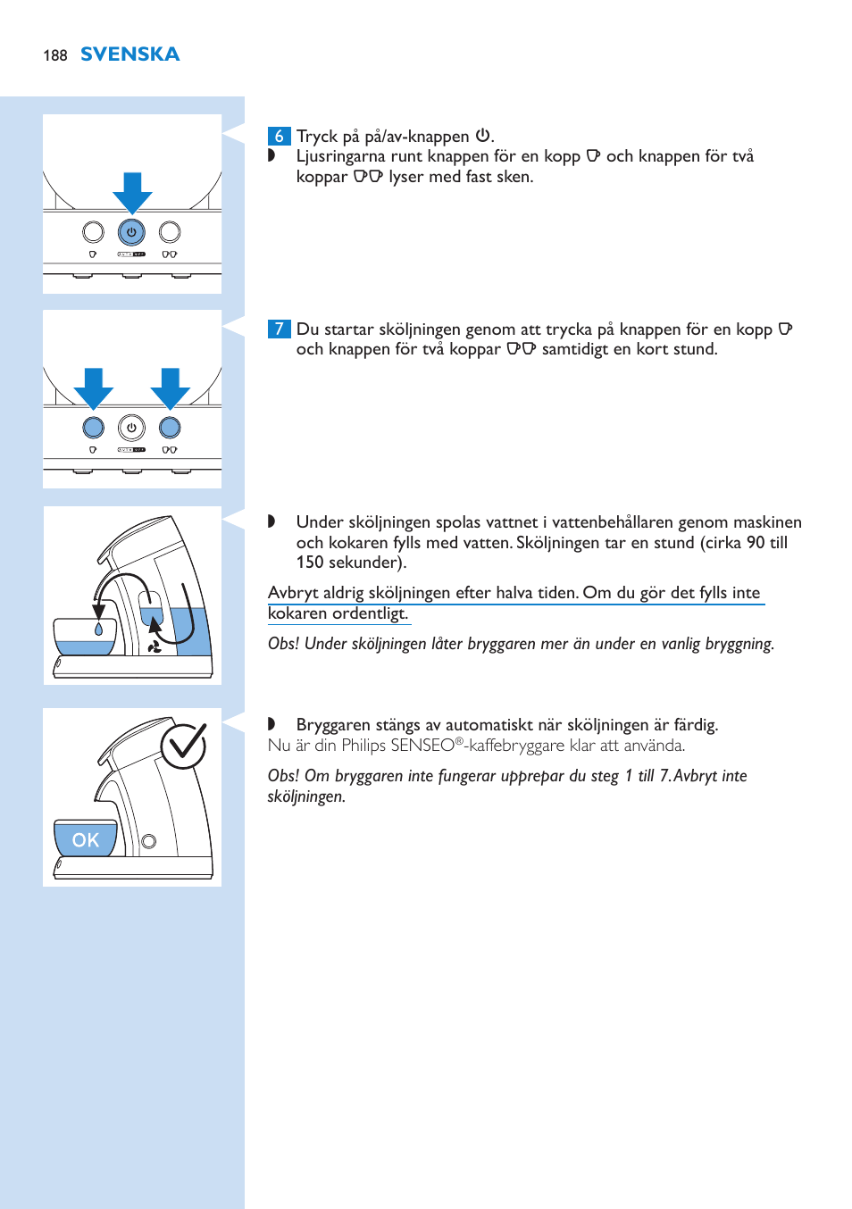 Philips SENSEO® Latte Select Kaffeepadmaschine User Manual | Page 188 / 210