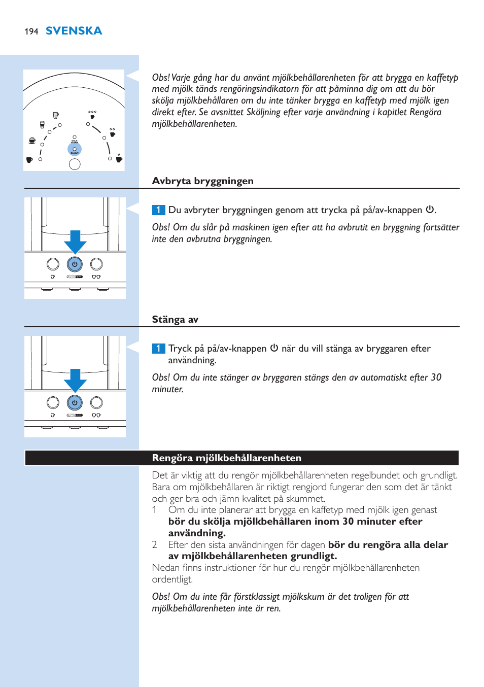 Philips SENSEO® Latte Select Kaffeepadmaschine User Manual | Page 194 / 210