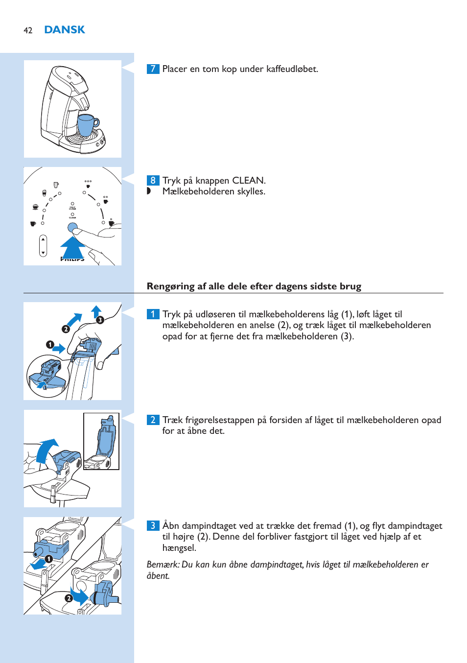 Philips SENSEO® Latte Select Kaffeepadmaschine User Manual | Page 42 / 210