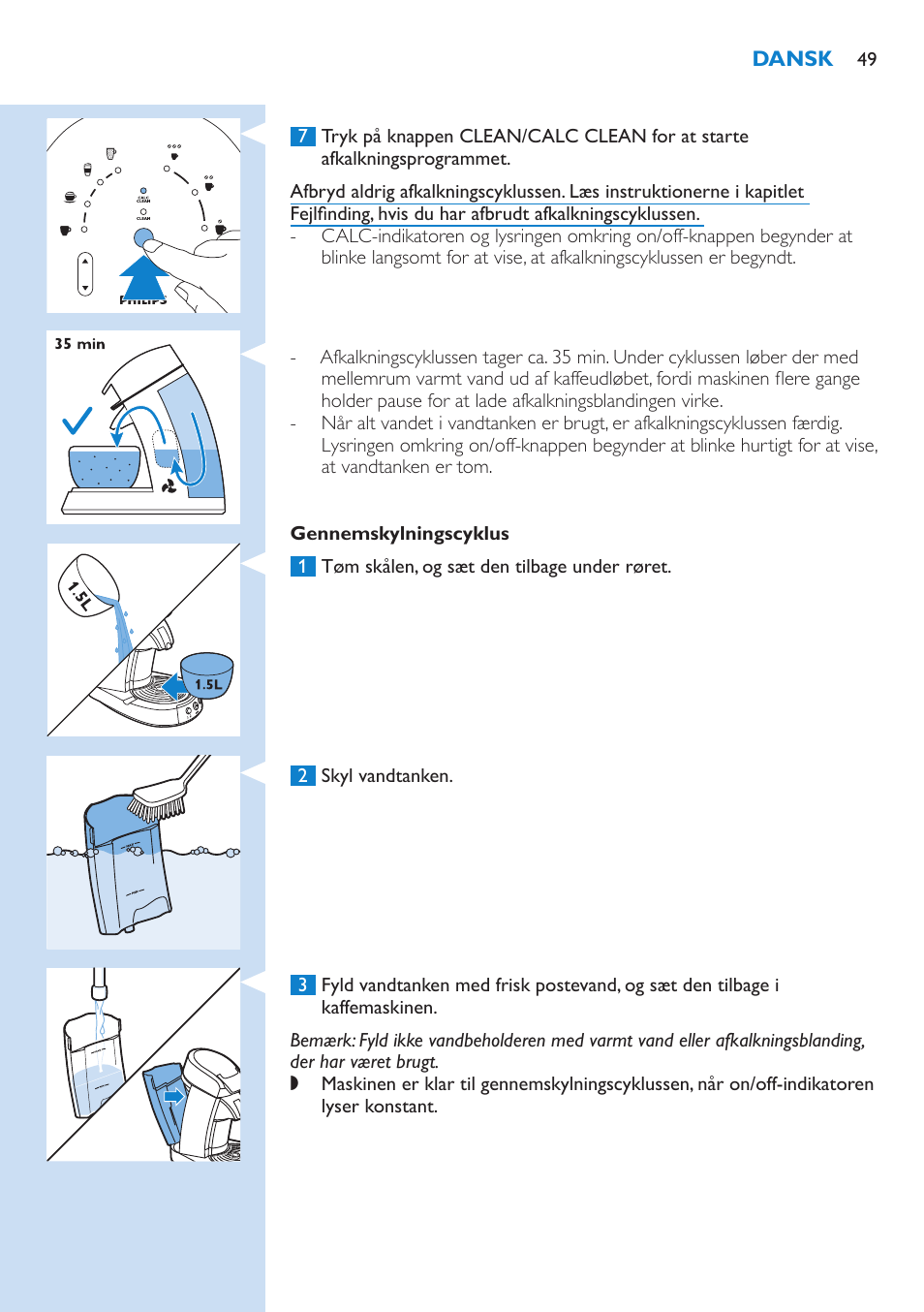 Philips SENSEO® Latte Select Kaffeepadmaschine User Manual | Page 49 / 210
