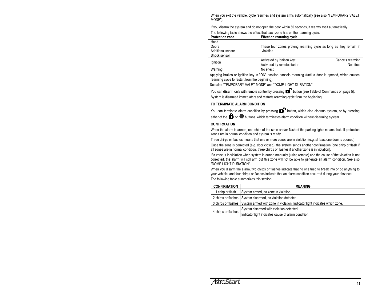 Istrostart | AstroStart 3106M User Manual | Page 13 / 20