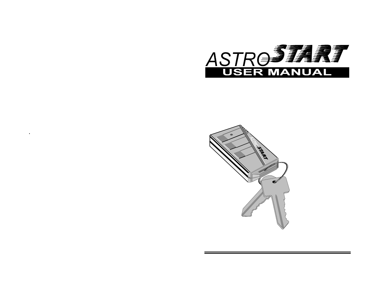 AstroStart RS-113 User Manual | 12 pages