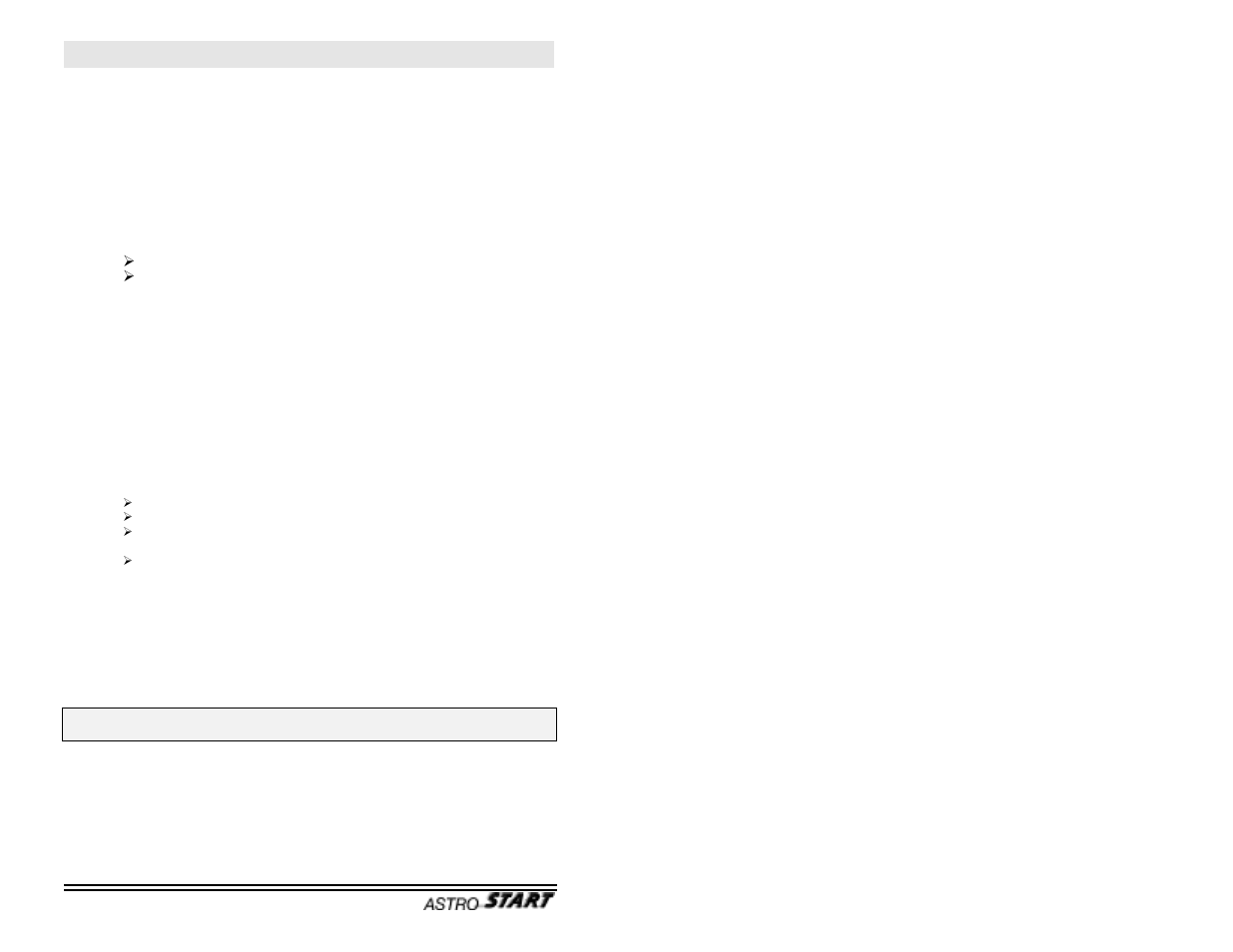 AstroStart RS-113 User Manual | Page 10 / 12