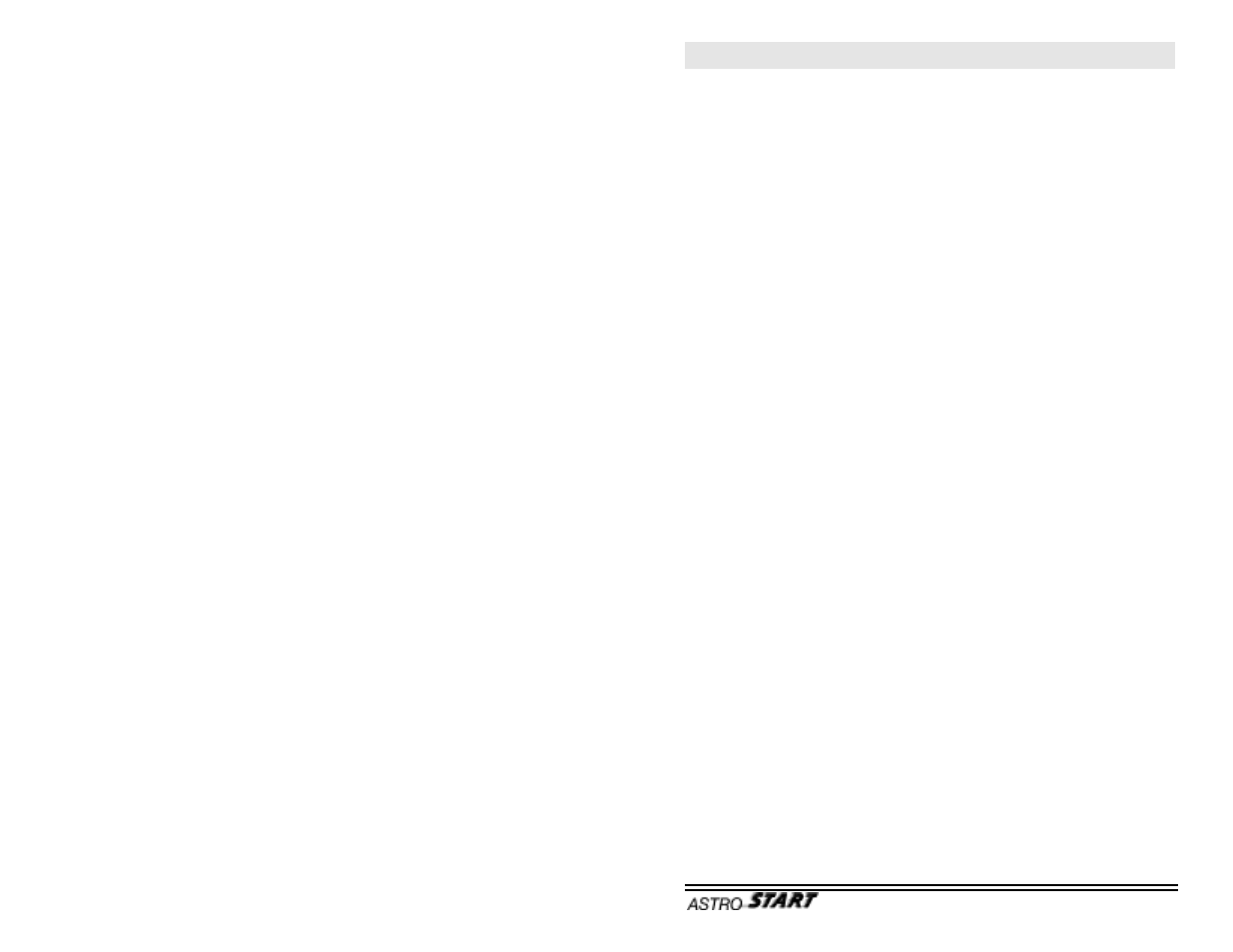 Lifetime limited warranty | AstroStart RS-113 User Manual | Page 11 / 12