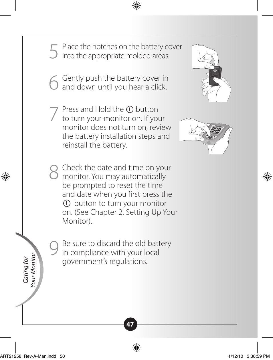 Abbott Diabetes Care Blood Glucose Monitoring System ART21258 User Manual | Page 51 / 53