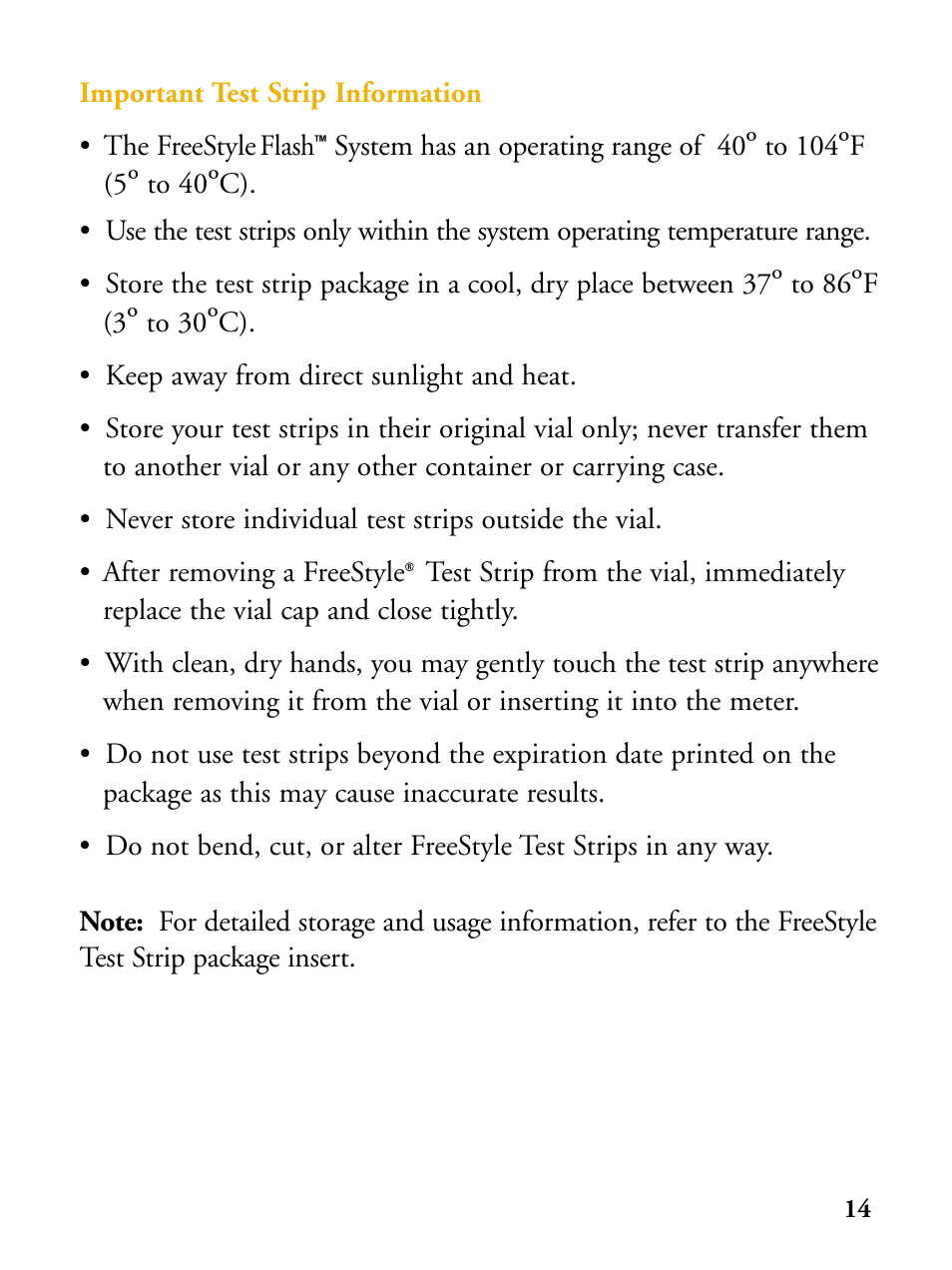 Abbott Diabetes Care FreeStyle Flash Blood Glucose Monitor User Manual | Page 17 / 69