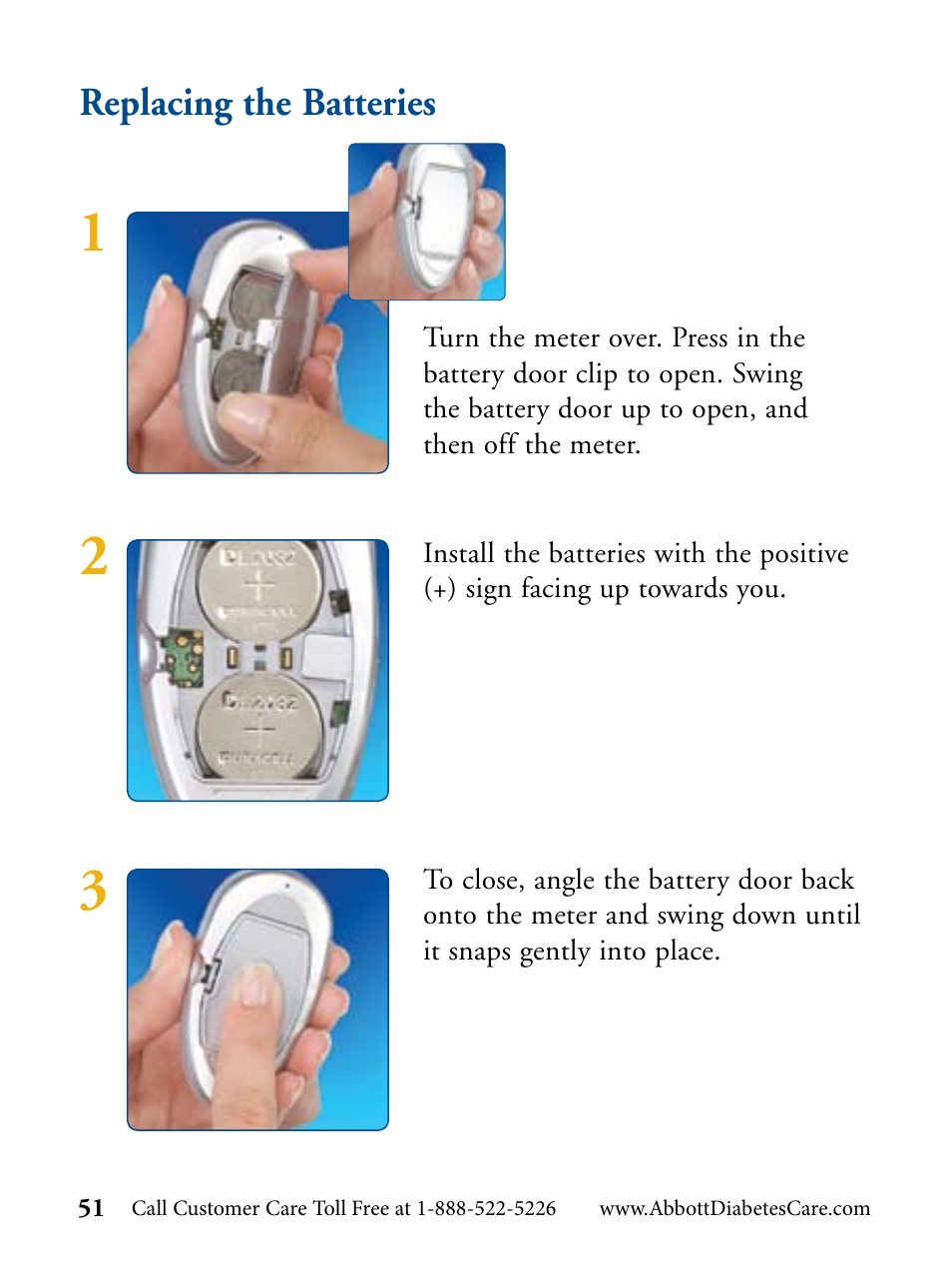 Abbott Diabetes Care FreeStyle Flash Blood Glucose Monitor User Manual | Page 54 / 69