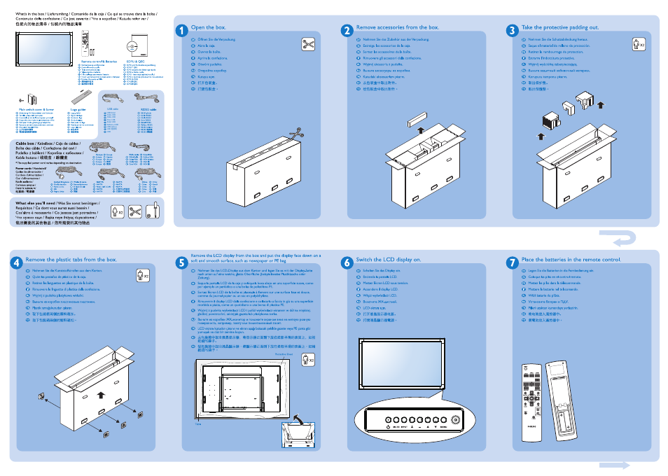 Philips Signage Solutions Multitouch-Monitor User Manual | 2 pages
