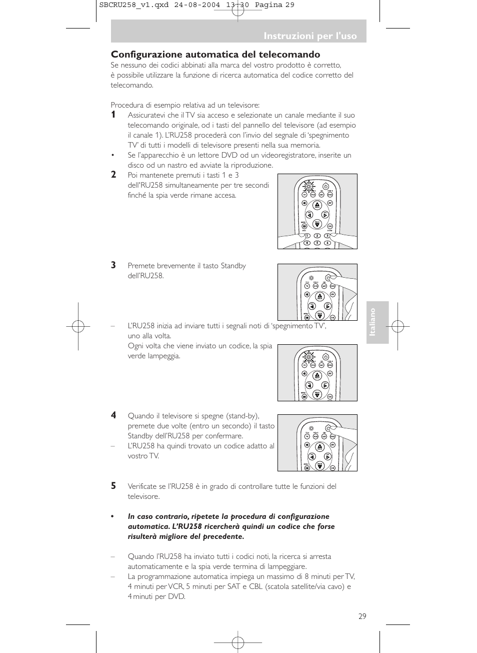 Philips Universal-Fernbedienung User Manual | Page 29 / 60