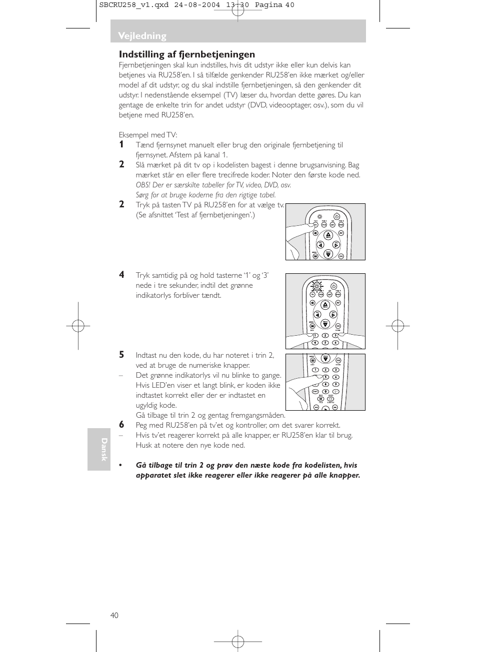 Philips Universal-Fernbedienung User Manual | Page 40 / 60