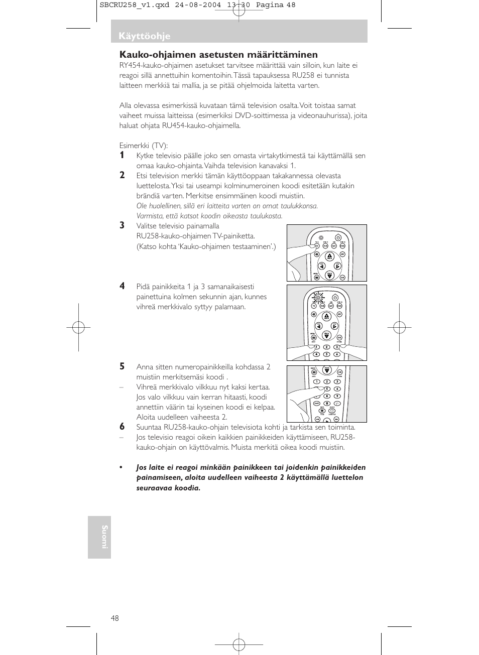 Philips Universal-Fernbedienung User Manual | Page 48 / 60