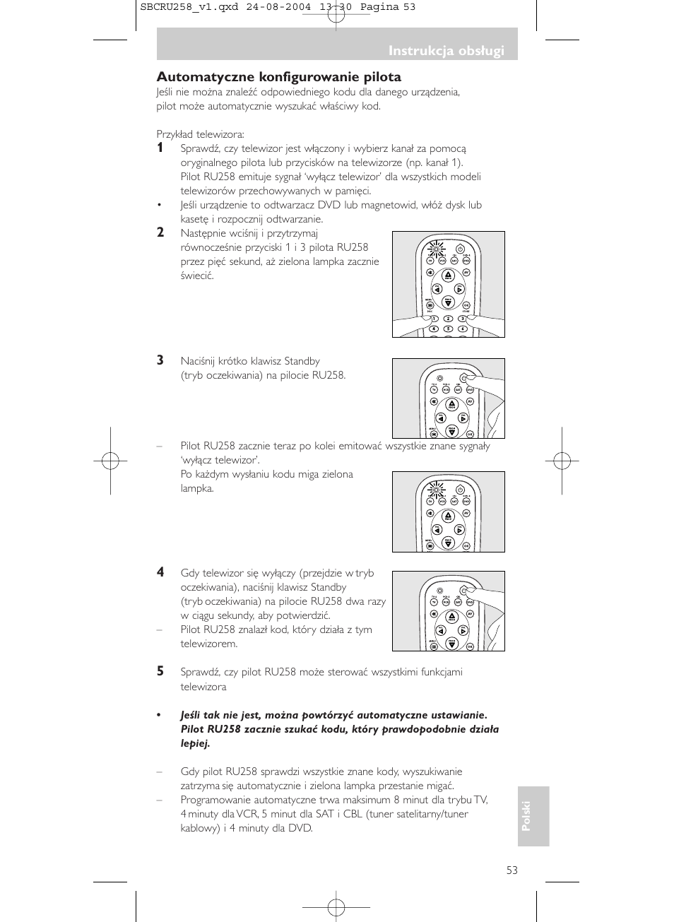 Philips Universal-Fernbedienung User Manual | Page 53 / 60