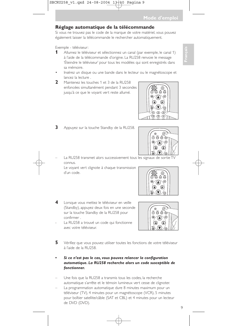 Philips Universal-Fernbedienung User Manual | Page 9 / 60