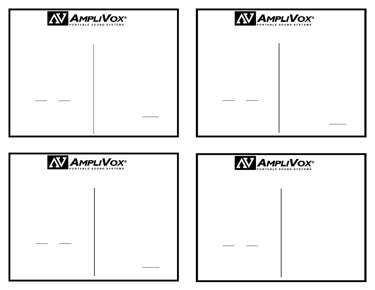 AmpliVox S1465 User Manual | 2 pages