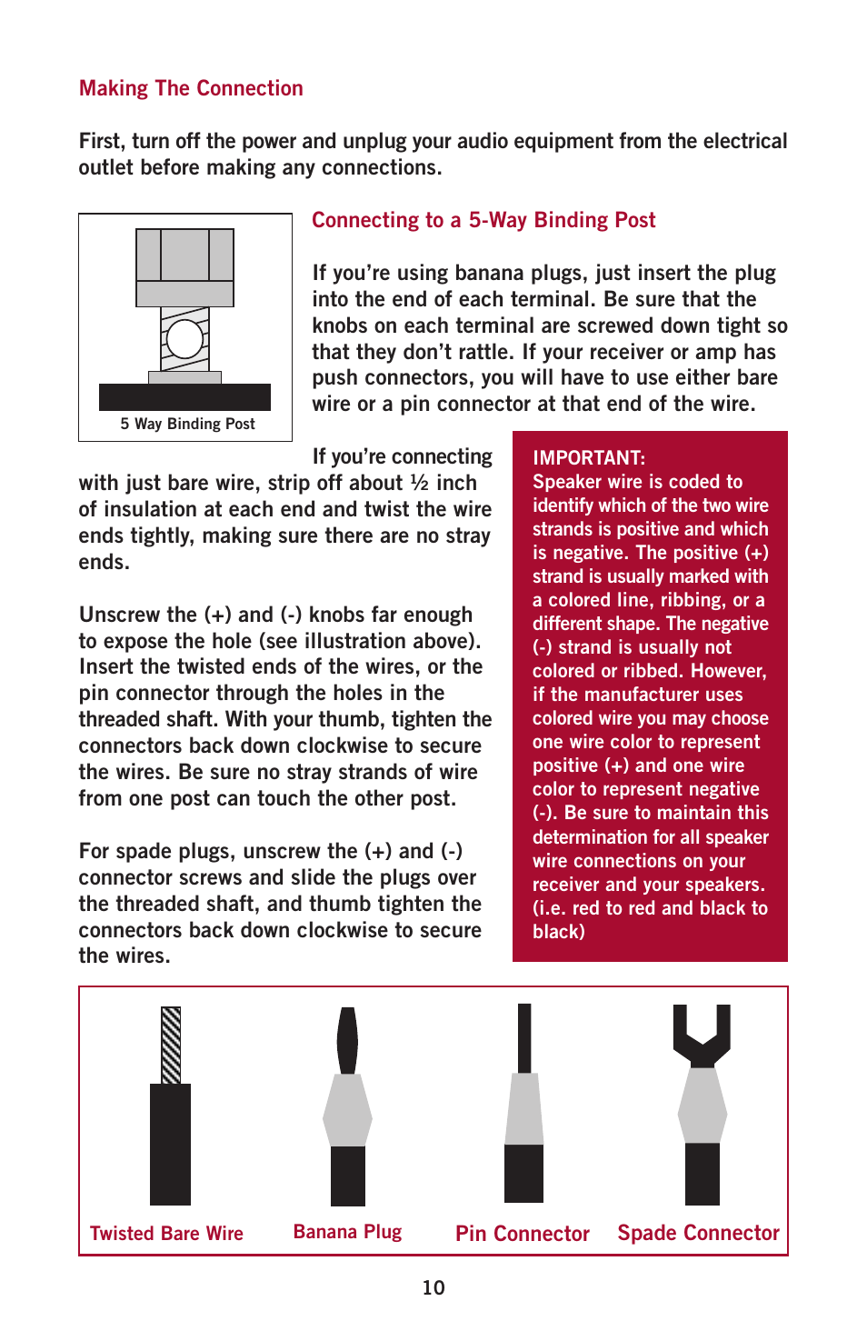 Aperion Audio Intimus Series User Manual | Page 12 / 21