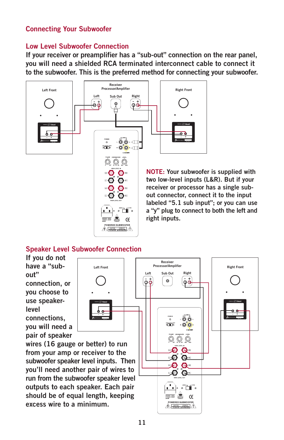 Aperion Audio Intimus Series User Manual | Page 13 / 21