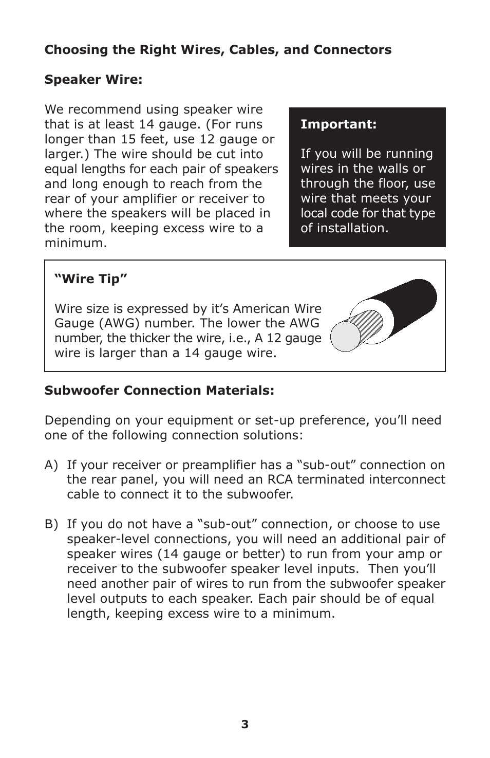 Aperion Audio SW-12 User Manual | Page 6 / 23