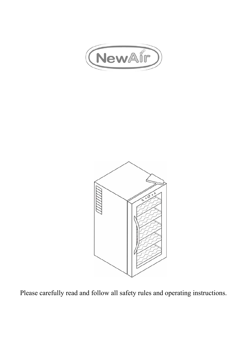 NewAir Thermoelectric Wine Cooler AW-280E User Manual | 5 pages