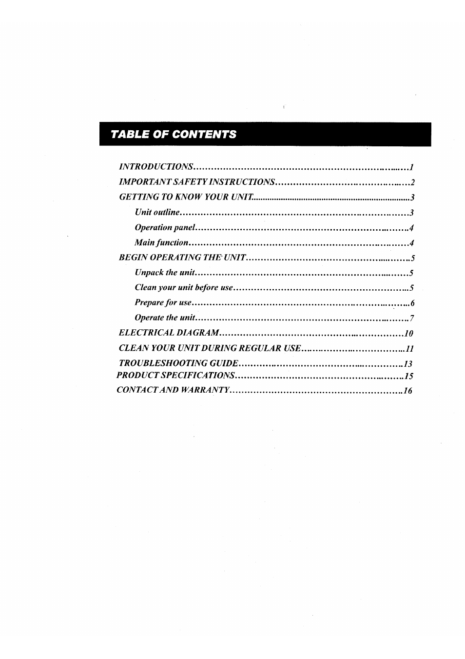 NewAir AI-400 Series User Manual | Page 2 / 18