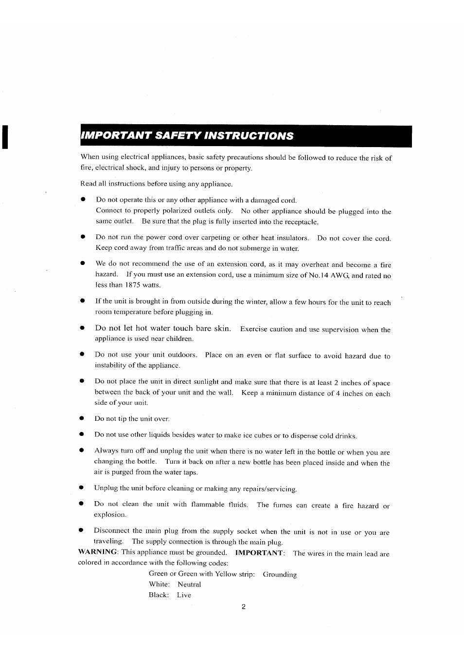 NewAir AI-400 Series User Manual | Page 4 / 18