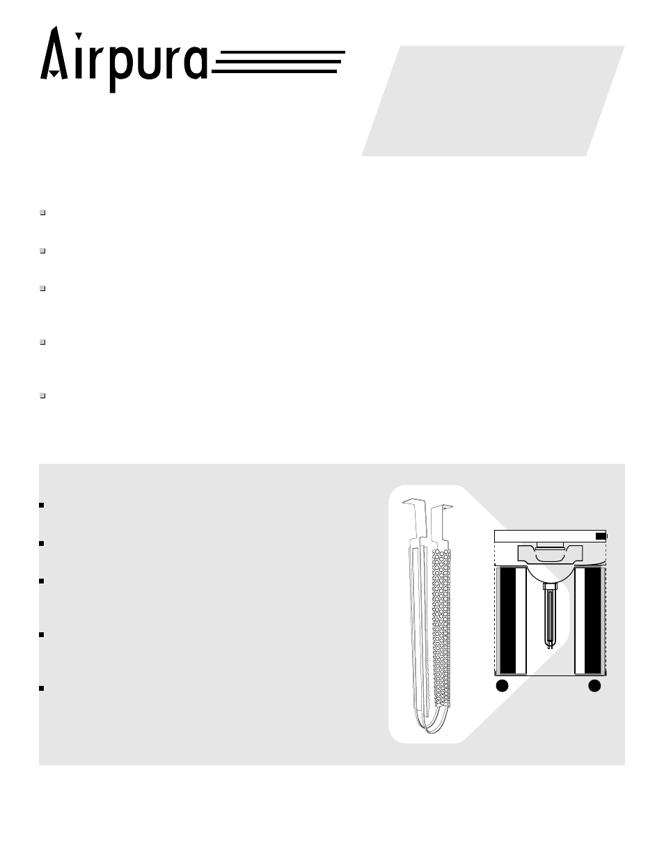 Air purifiers, Uv = pco, A new formula for clean air | Photocatalytic oxidization ( pco ), The airpura titanclean, Reflector | NewAir TitanClean P600 User Manual | Page 2 / 2