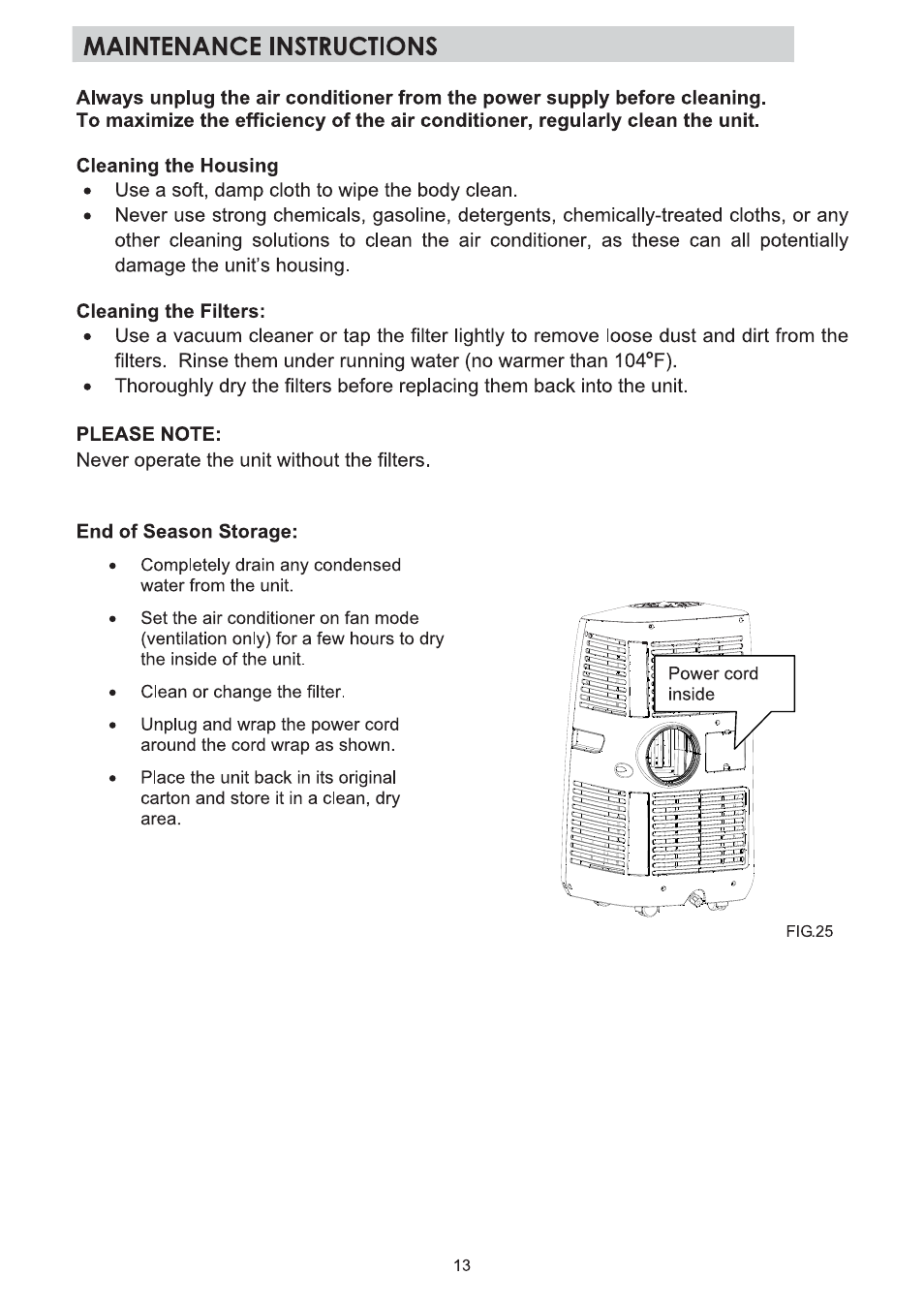 NewAir AC-14100E User Manual | Page 13 / 15