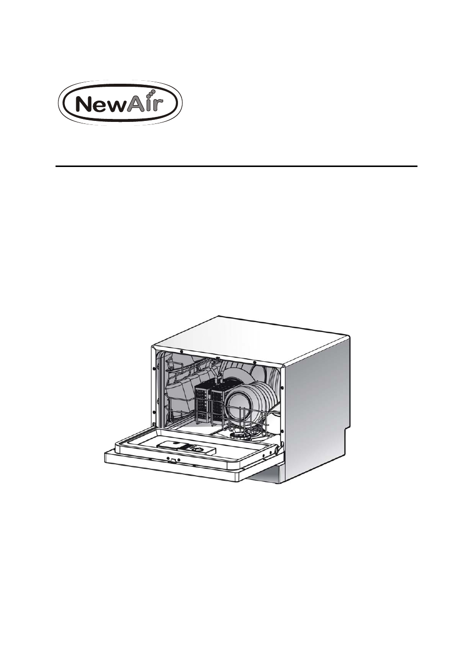 NewAir Portable Dishwasher ADW-2600W User Manual | 24 pages