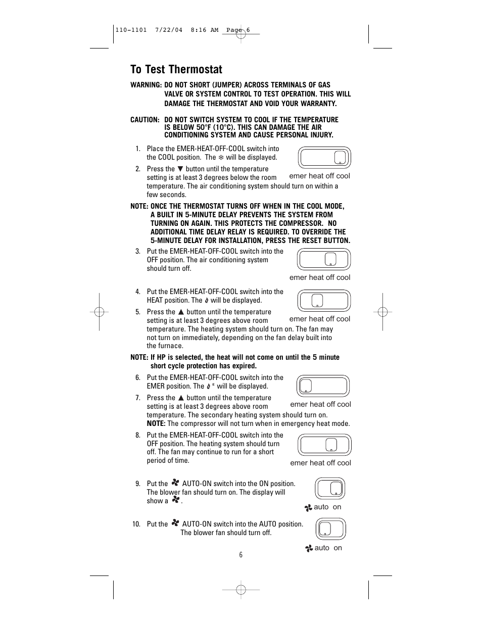 NewAir 8625 User Manual | Page 6 / 12