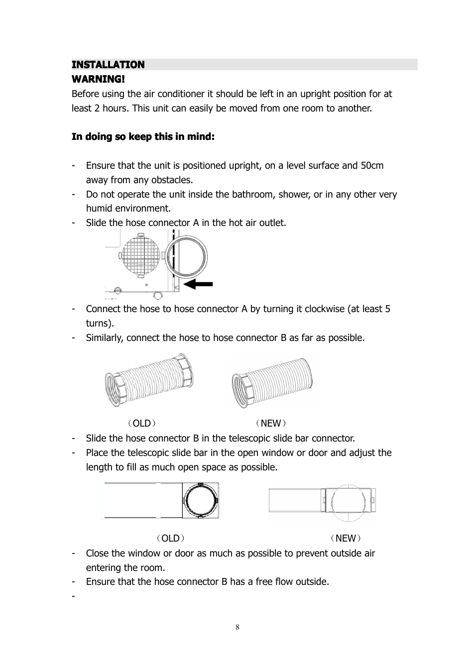 NewAir ACP-1400E User Manual | Page 8 / 16