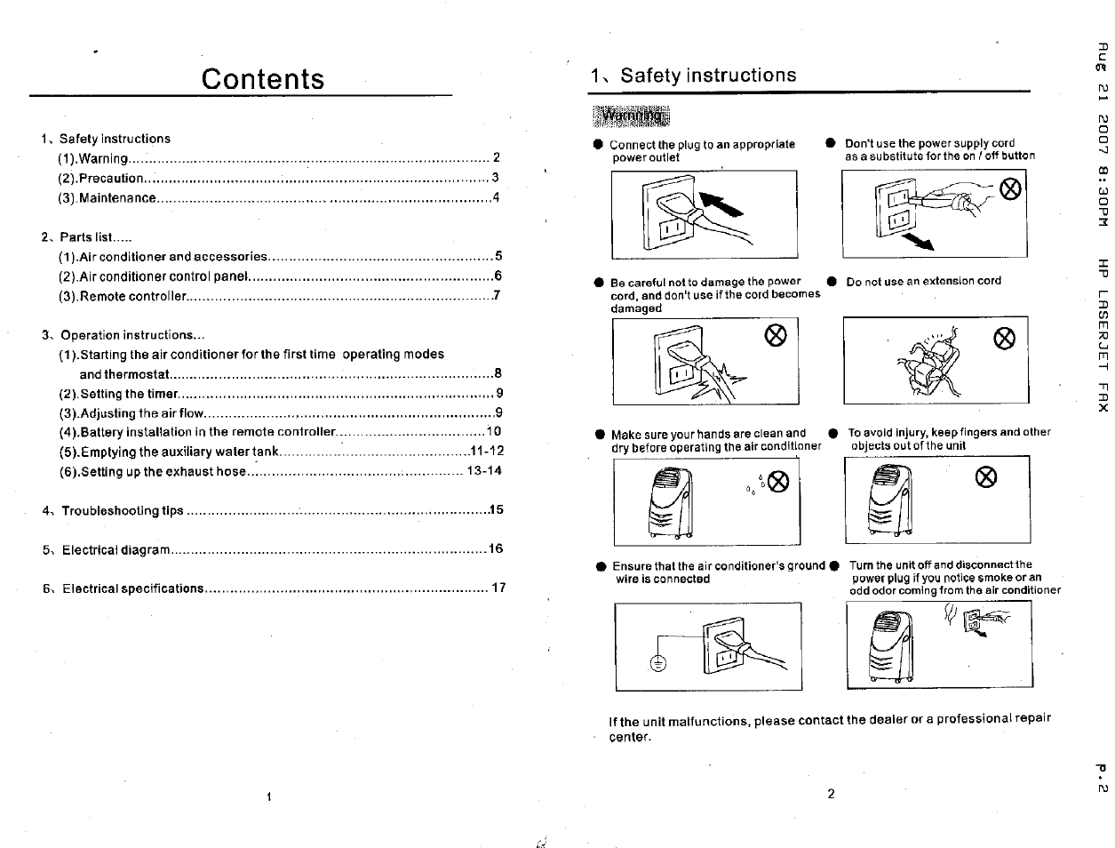 NewAir ACP-1000E User Manual | Page 2 / 10