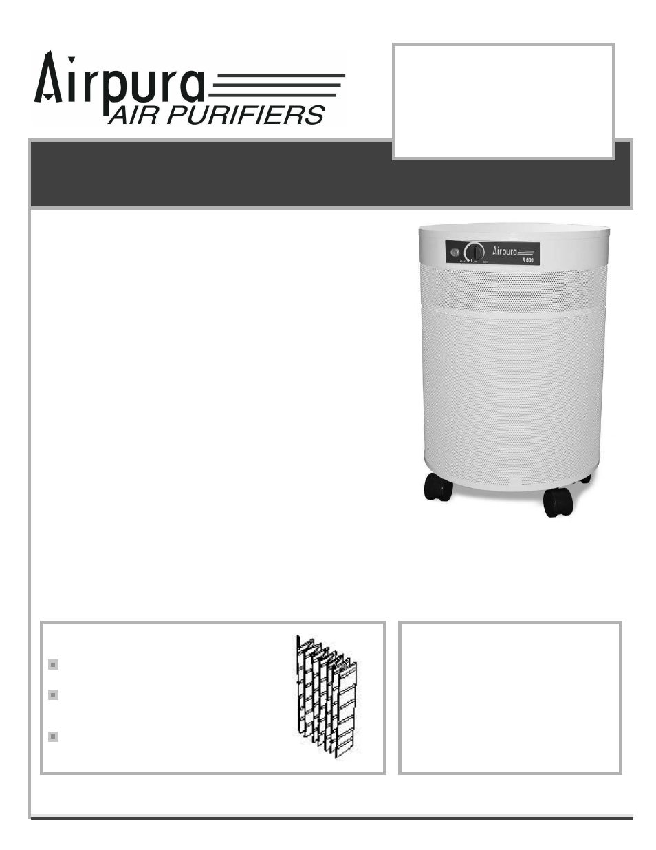 NewAir Airpura I-600 User Manual | 2 pages