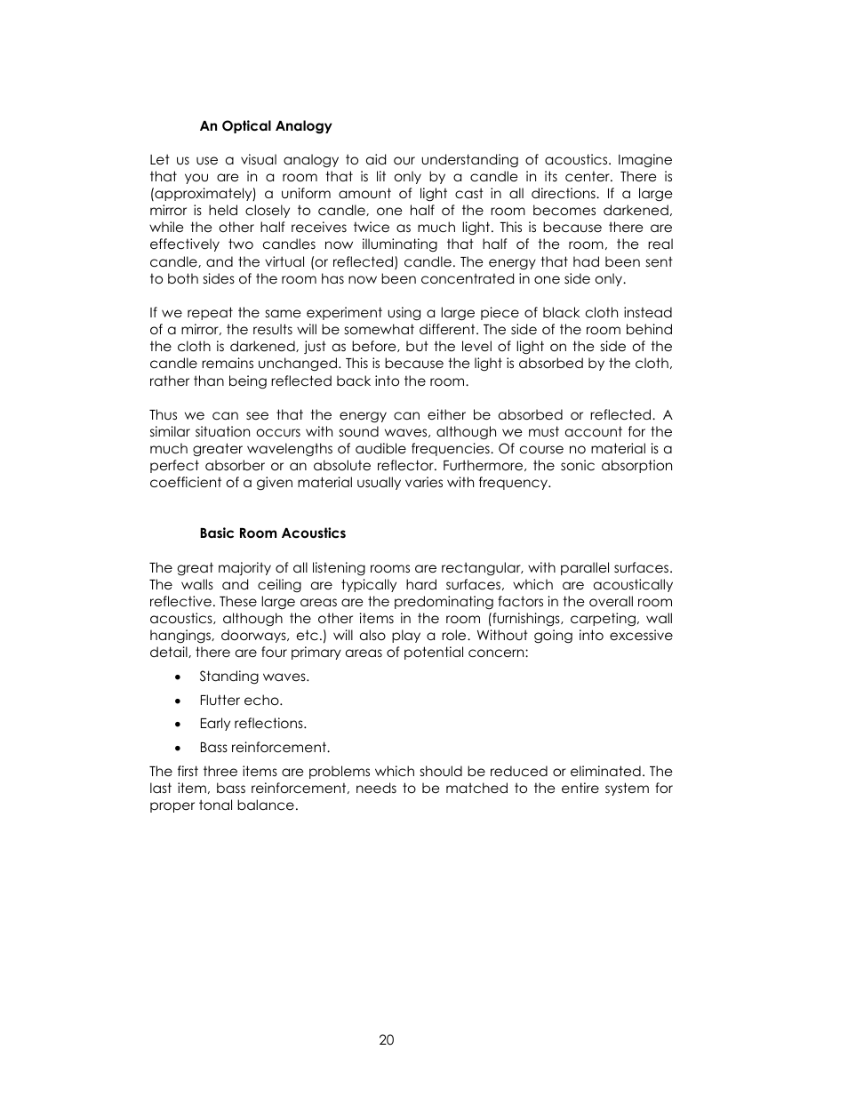 Avalon Acoustics Isis User Manual | Page 20 / 44