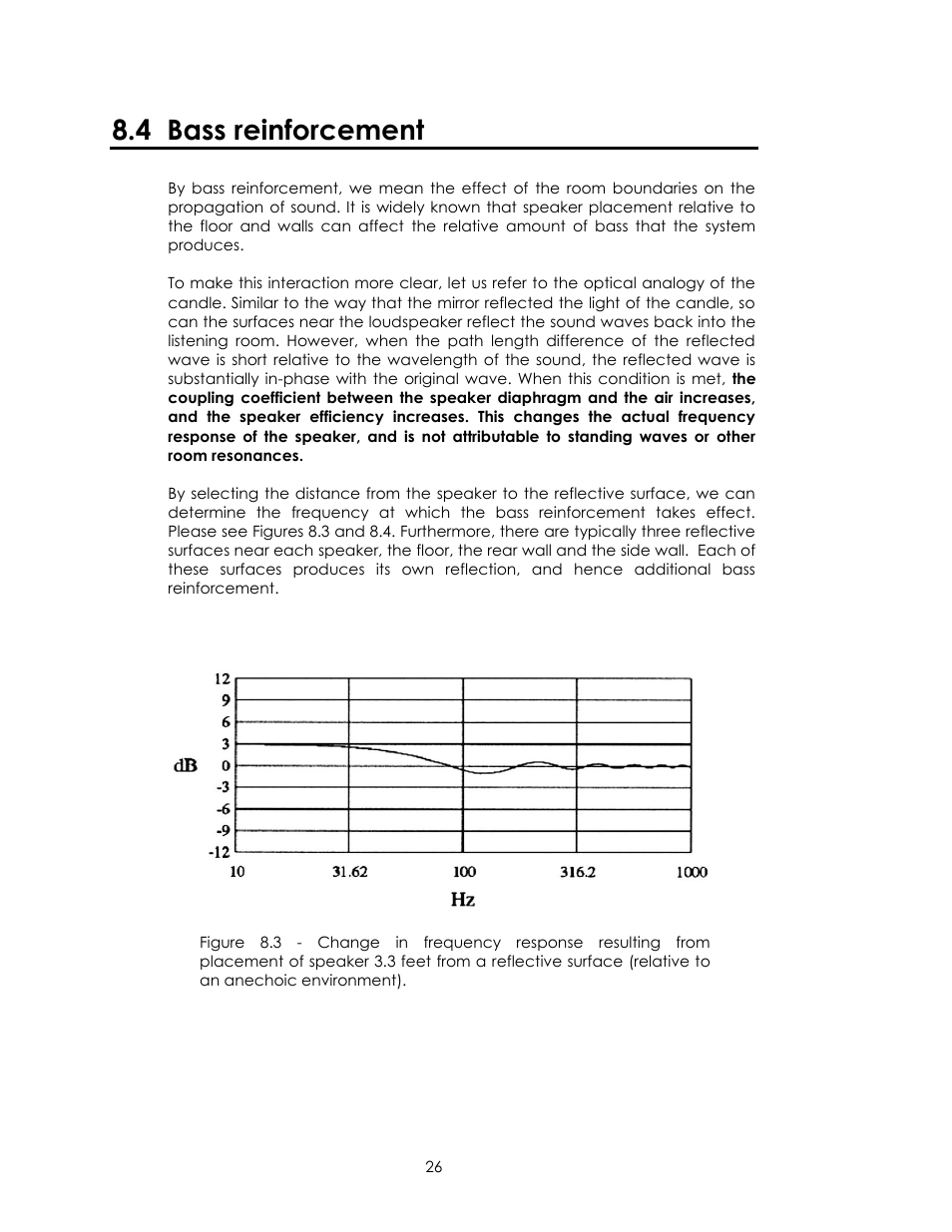 4 bass reinforcement | Avalon Acoustics Isis User Manual | Page 26 / 44