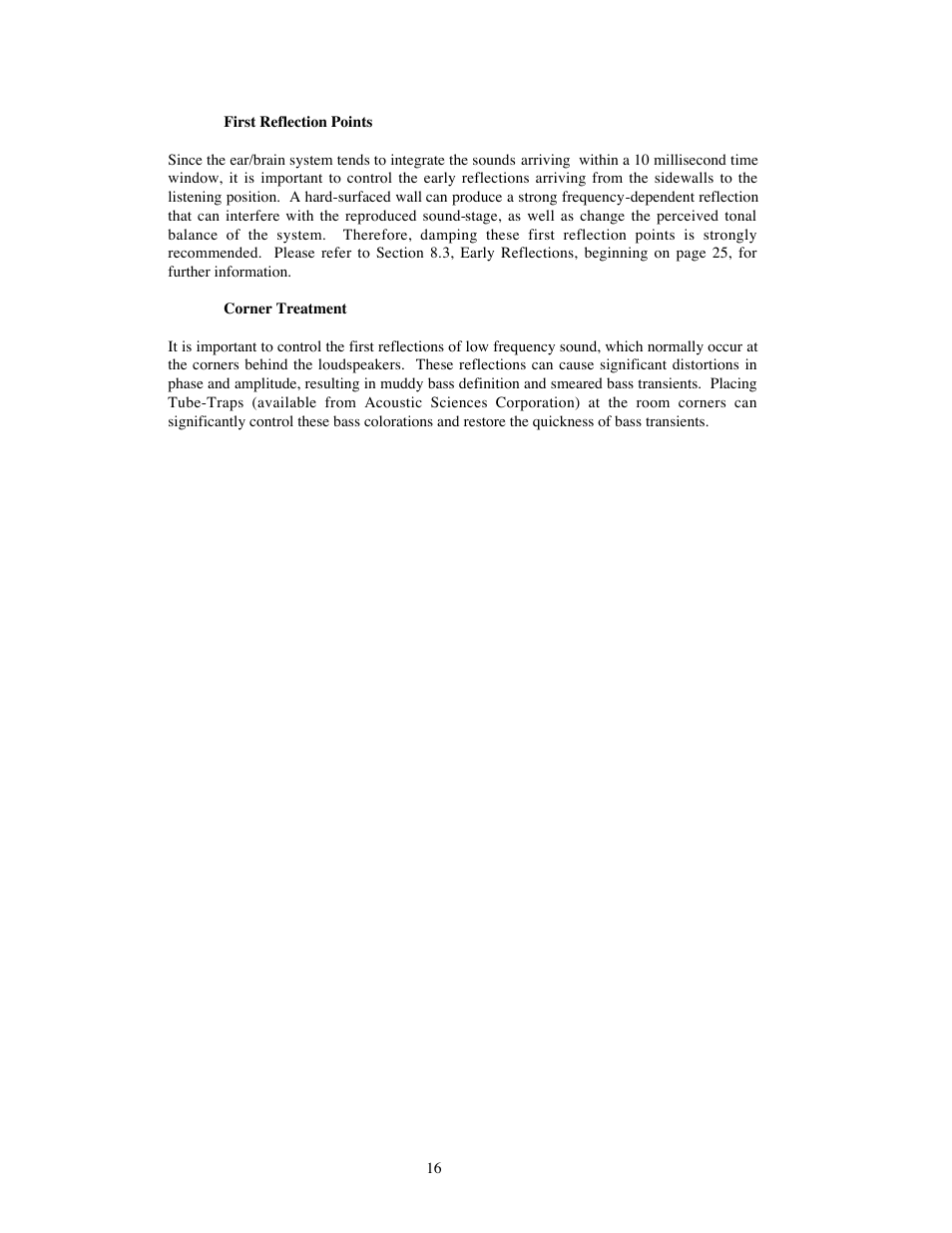 Avalon Acoustics OPUS Ceramique Loudspeaker User Manual | Page 16 / 45
