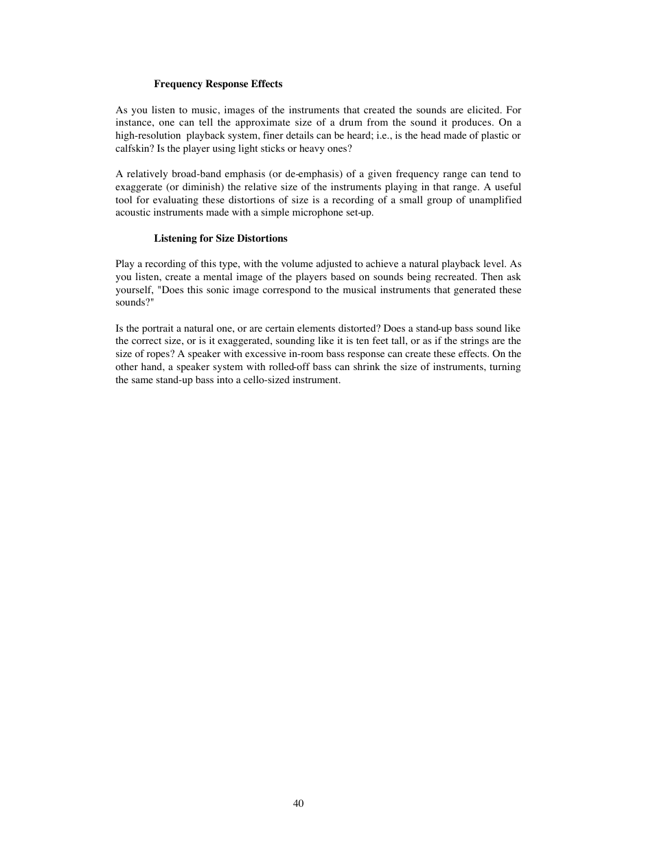 Avalon Acoustics OPUS Ceramique Loudspeaker User Manual | Page 40 / 45