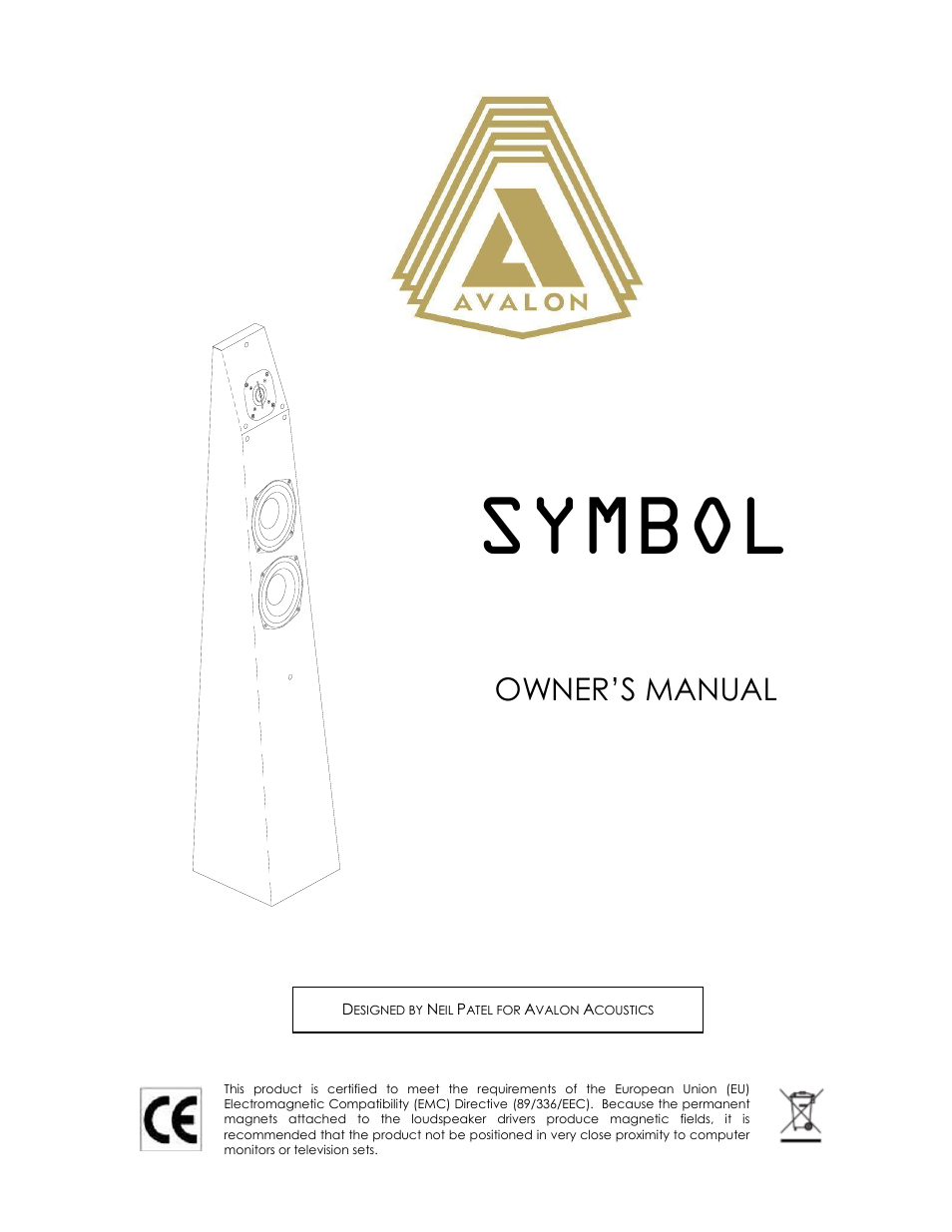 Avalon Acoustics Symbol User Manual | 16 pages