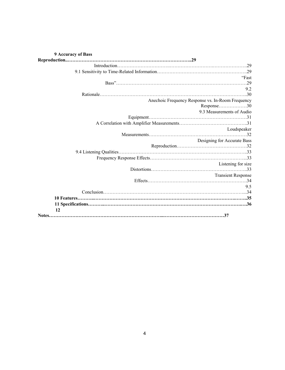 Avalon Acoustics AVALON ASCENDANT User Manual | Page 4 / 37