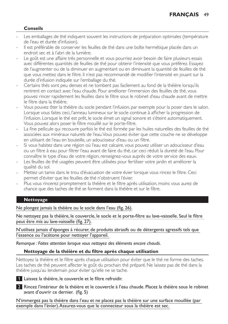 Philips Teezubereiter User Manual | Page 49 / 72